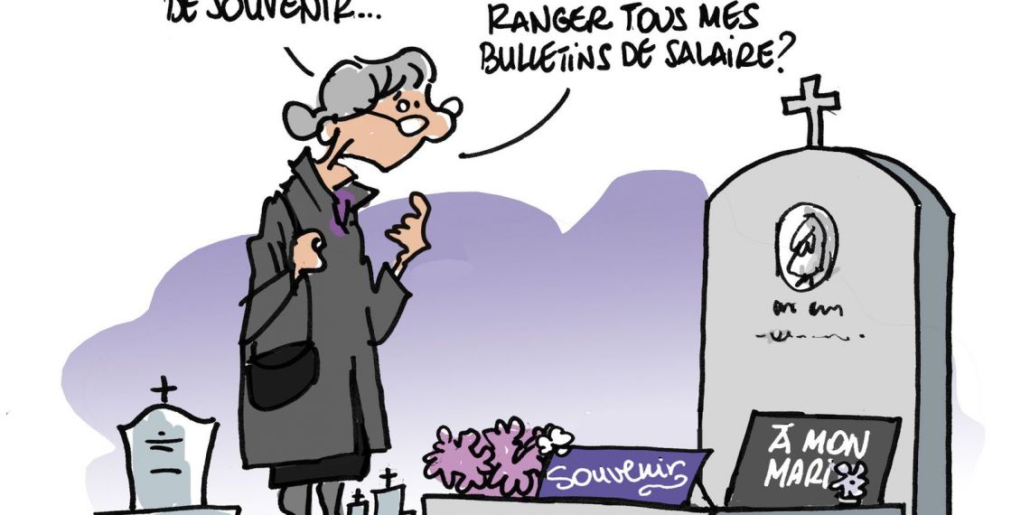 Huguette cherche ses justificatifs de retraite