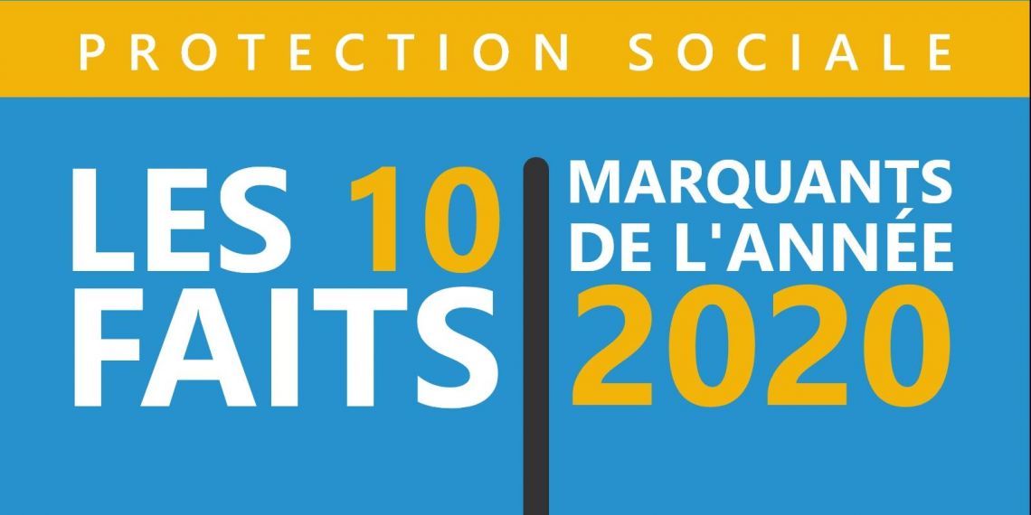 Protection sociale : les 10 faits marquants de l'année 2020