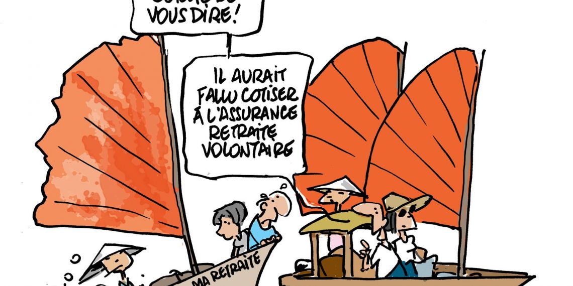 Horizons lointains, retraite en peau de chagrin