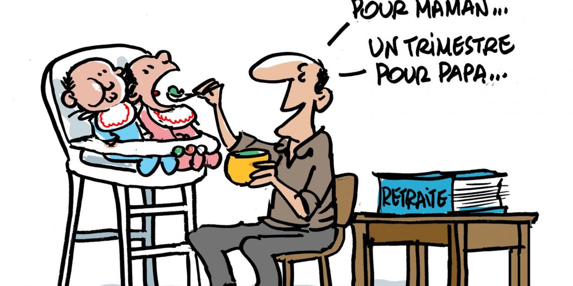 À la retraite, qui va comptabiliser les enfants ?