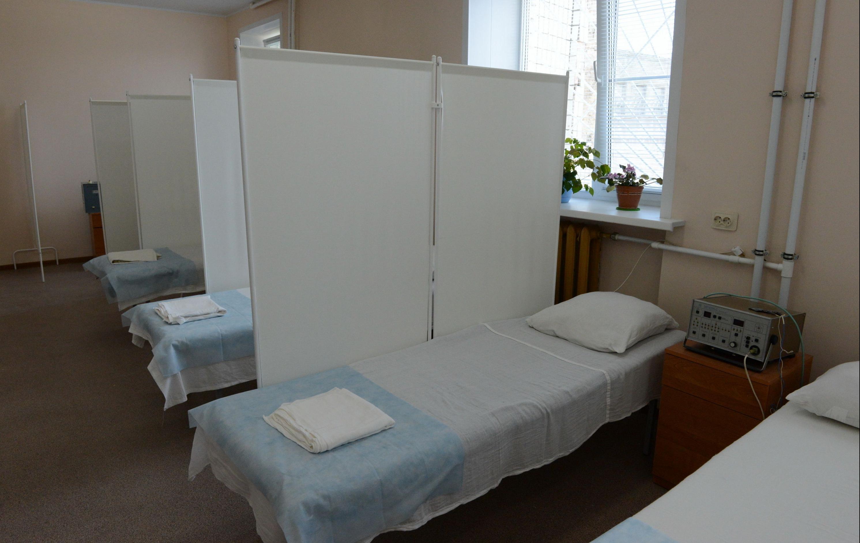 Salle médicale dans une prison française