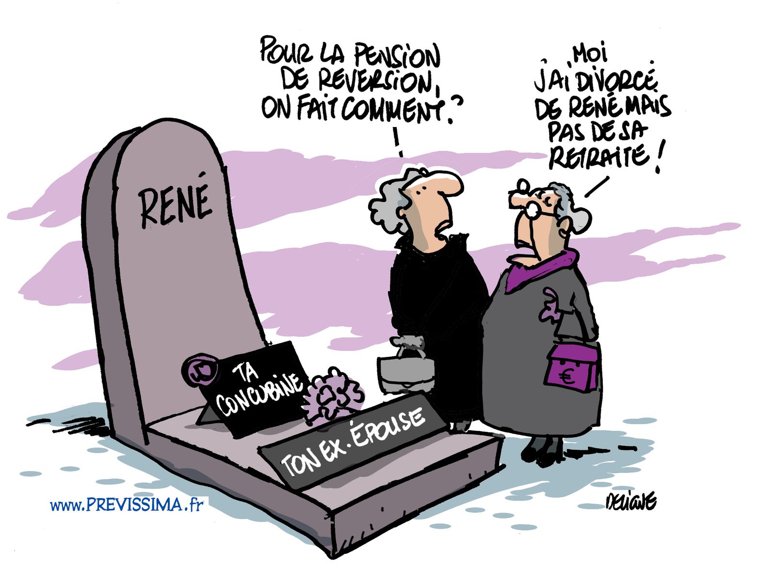 Adieu ma concubine, tu n’auras aucun droit sur ma retraite