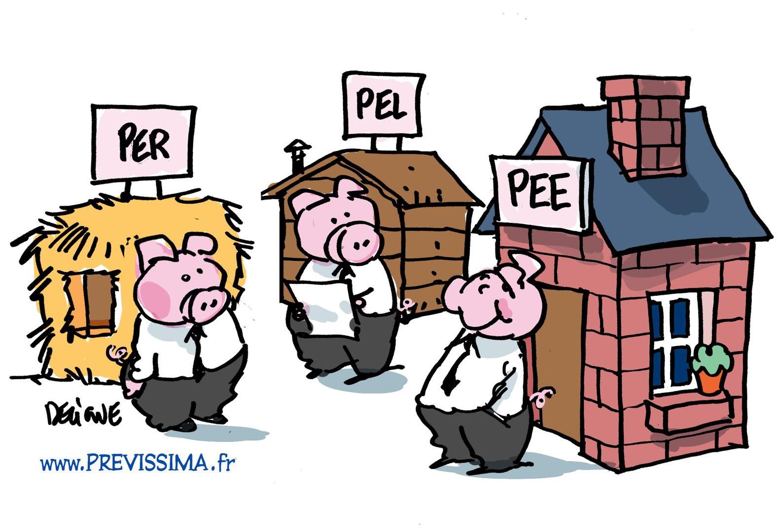 Les trois petits plans d'épargne pour la maison