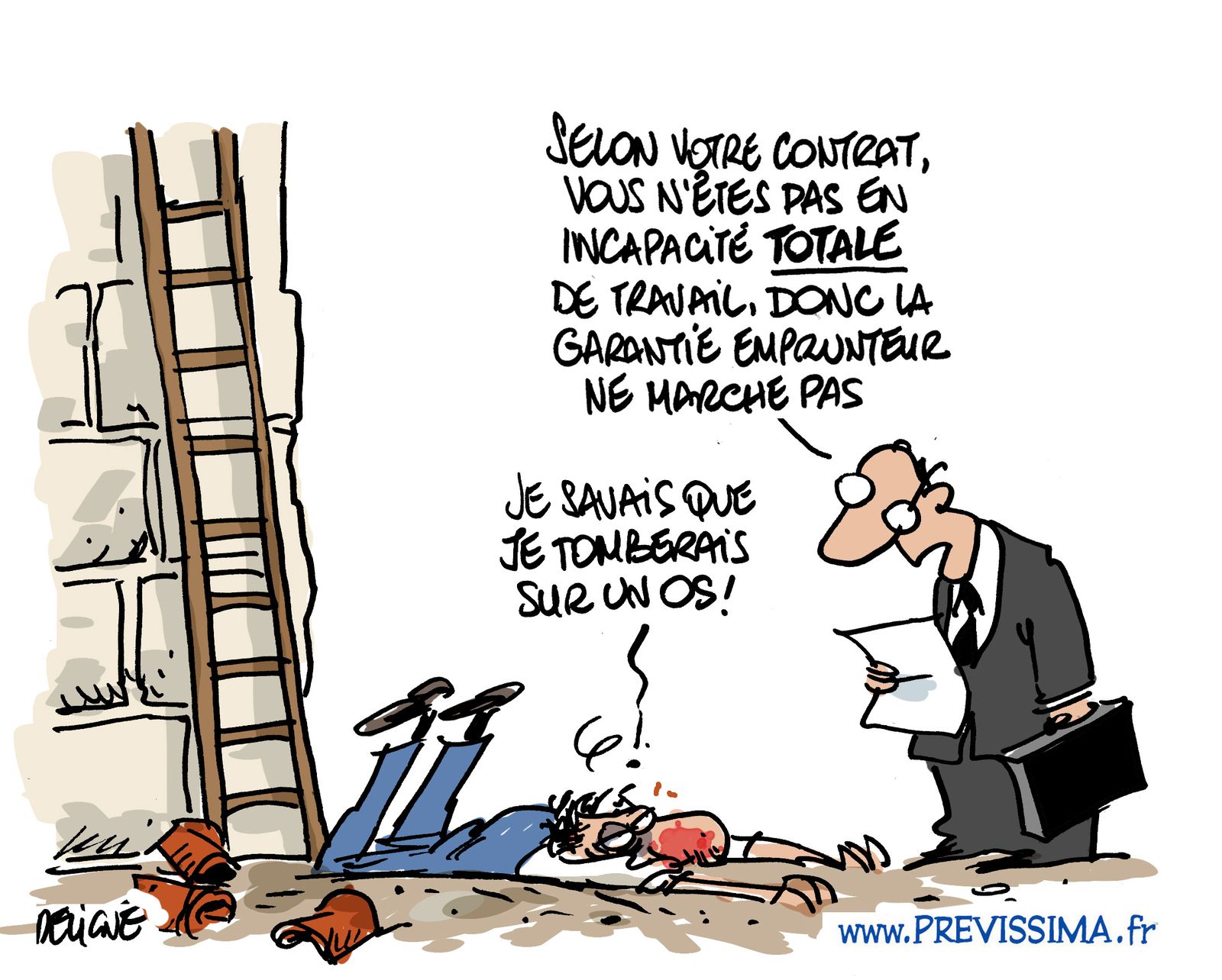 Assurance emprunteur : changez de métier car vous ne serez peut-être pas indemnisé