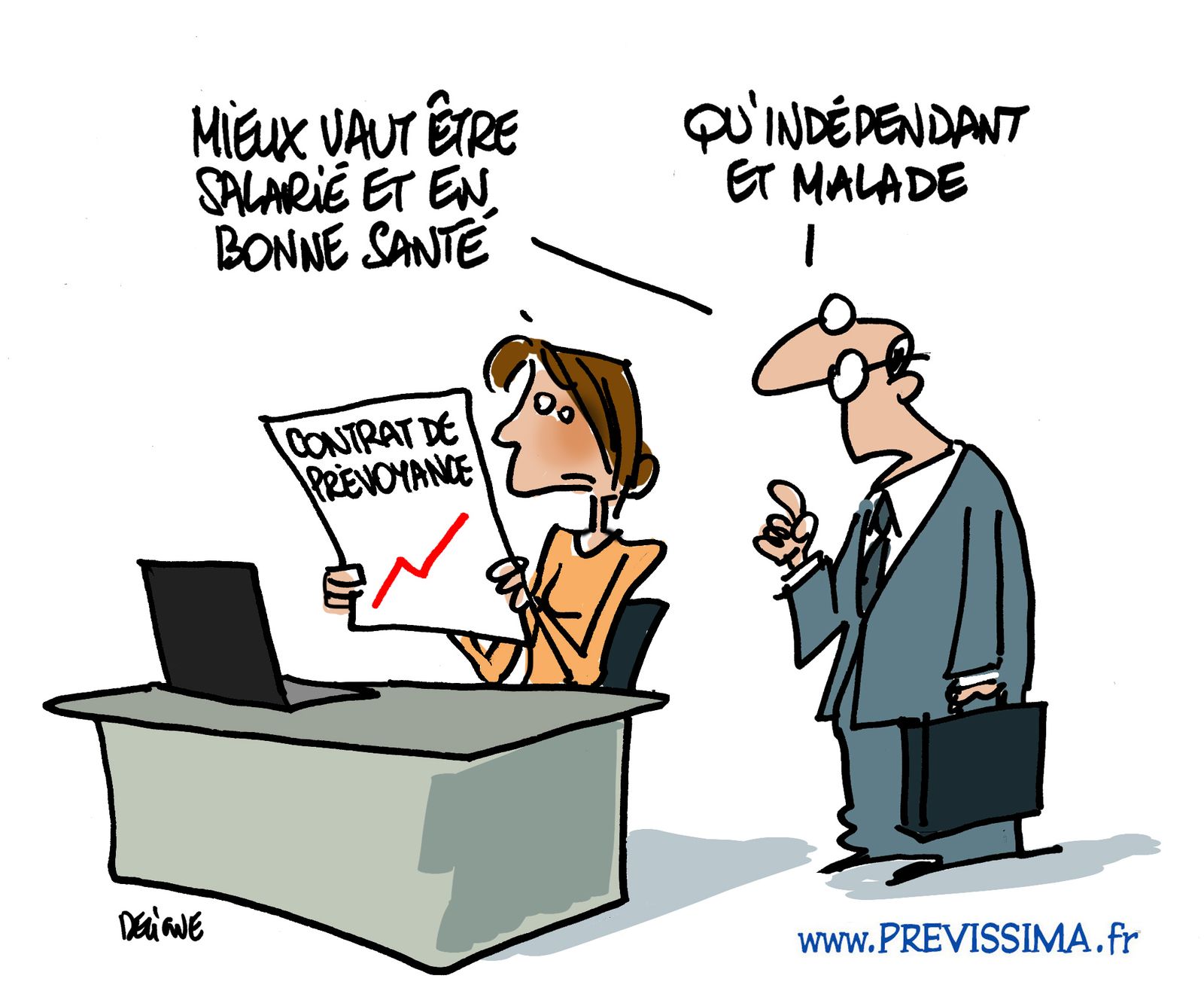 Entreprenez, entreprenez qu’ils disaient... mais ne soyez pas malade !