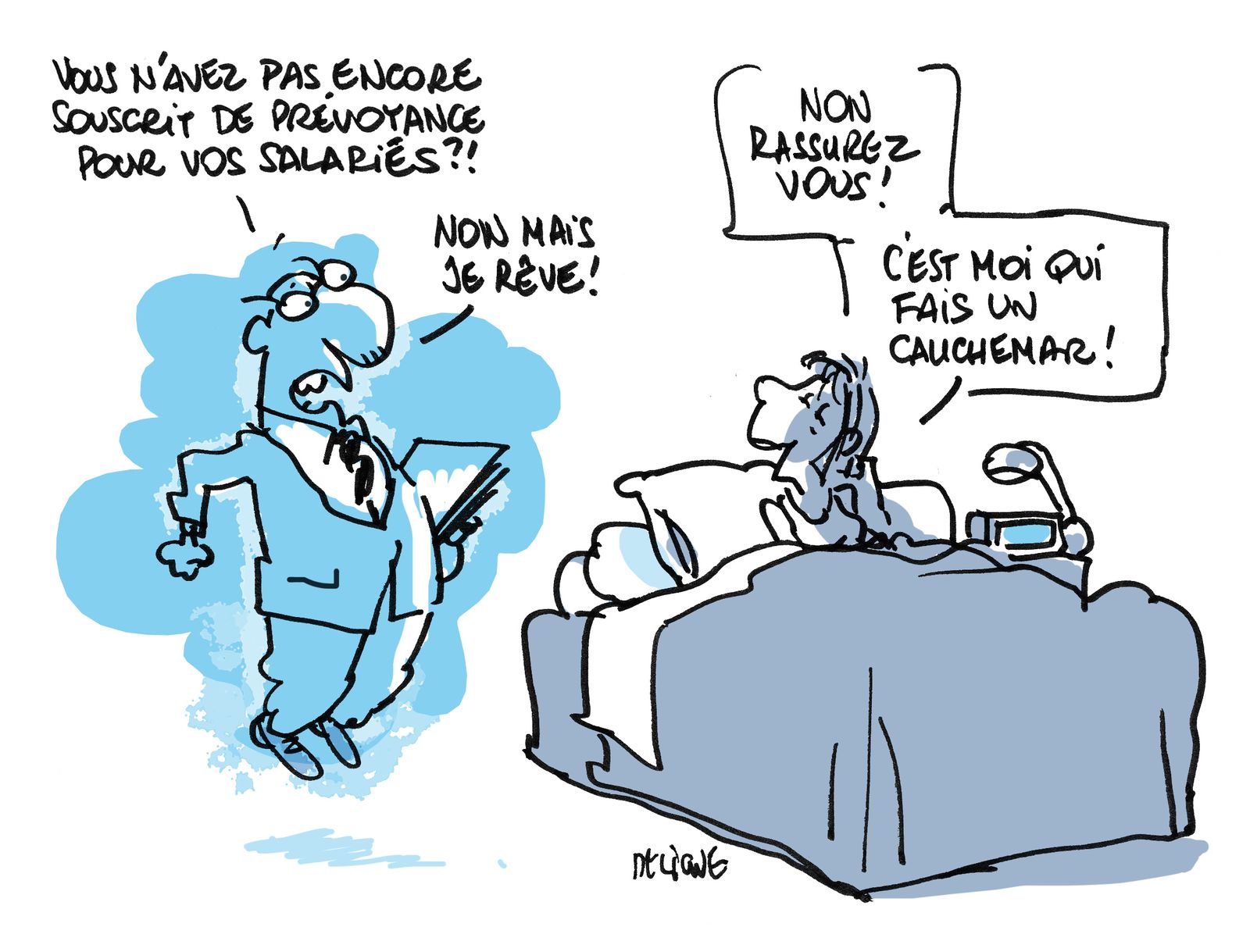 J’ai fait un cauchemar, mes cadres n’étaient pas assurés