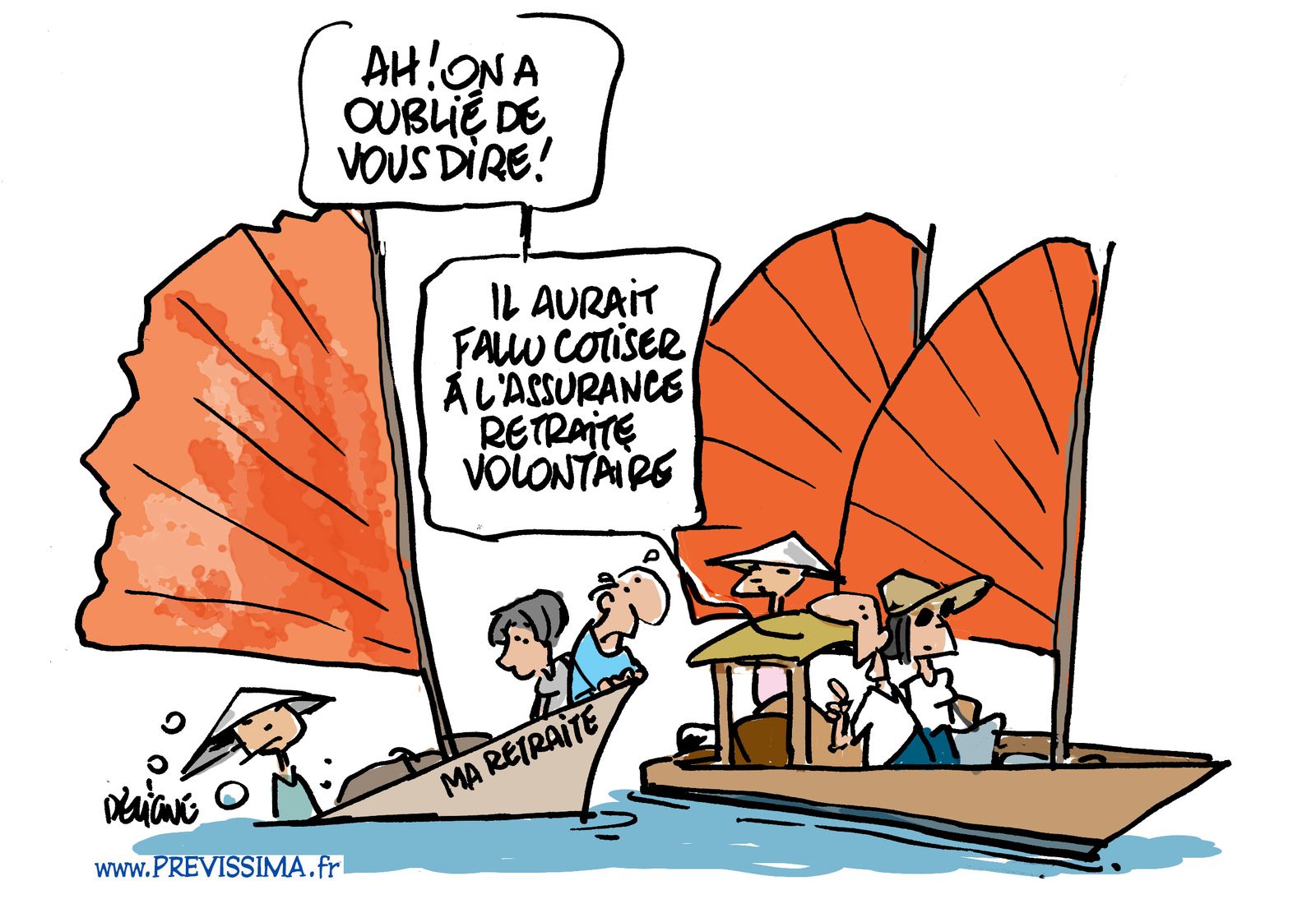 Horizons lointains, retraite en peau de chagrin