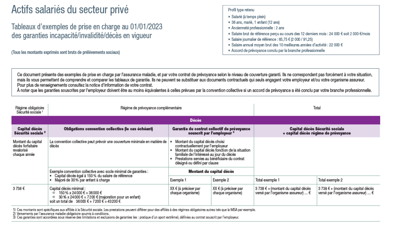 infographie exemples de garanties 