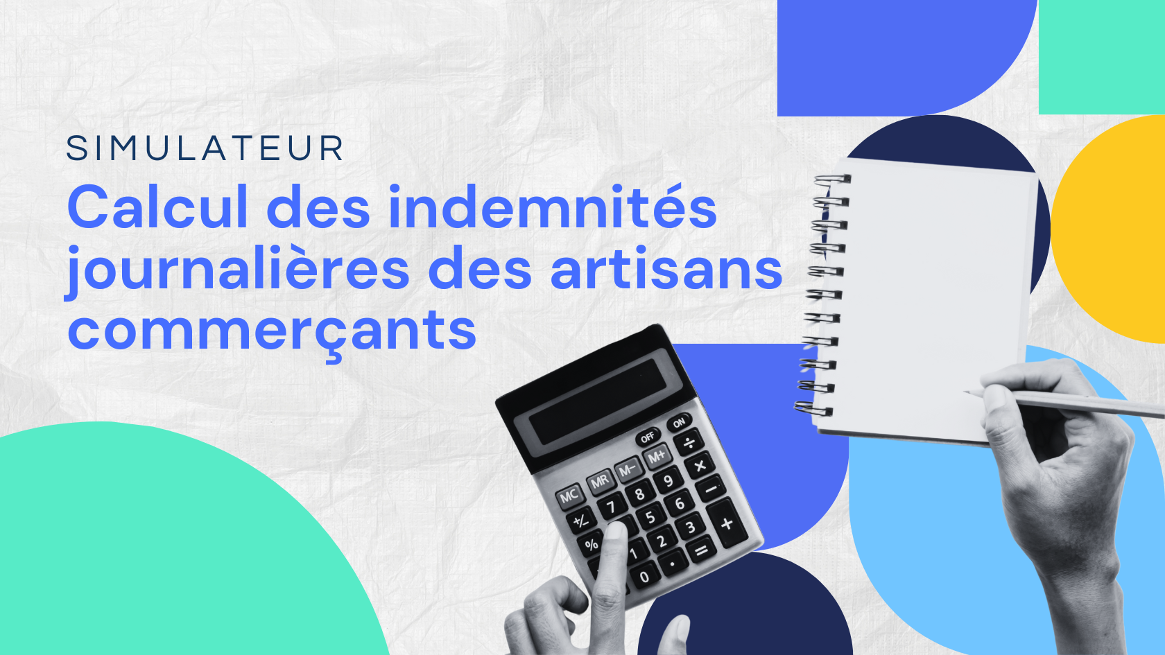 Calcul des indemnités journalières (IJ) des artisans-commerçants