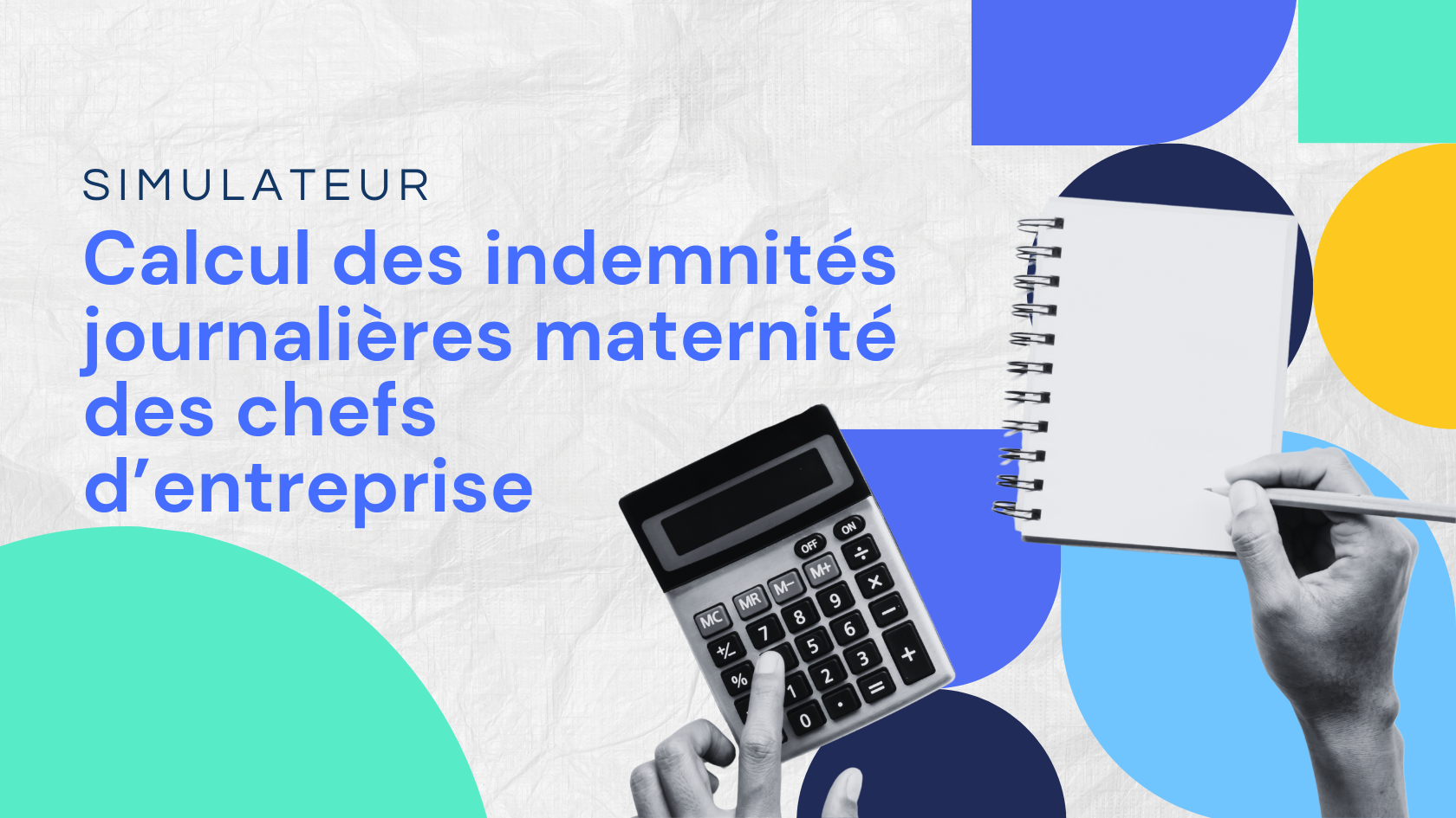 Calcul des indemnités journalières (IJ) maternité des chefs d'entreprise